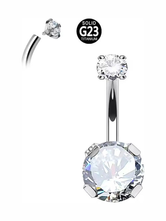 Amalfi Accessories Belly Button Bar Earring