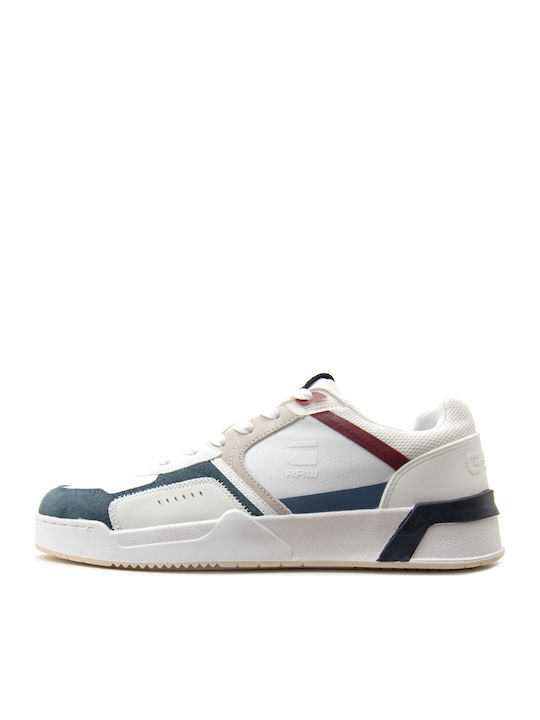 Ανδρικά Sneakers Λευκό-μπλε-μπορντώ
