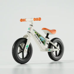 Homeone Children's Balance Bike White for 6+ years old+ Years