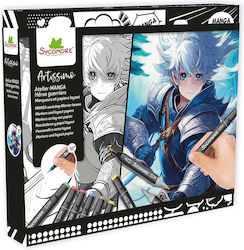 Sycomore Ζωγραφική Manga Hero Boards and Markers Martial Arts Sycomore Ζωγραφική Manga Hero Boards and Markers Martial Arts