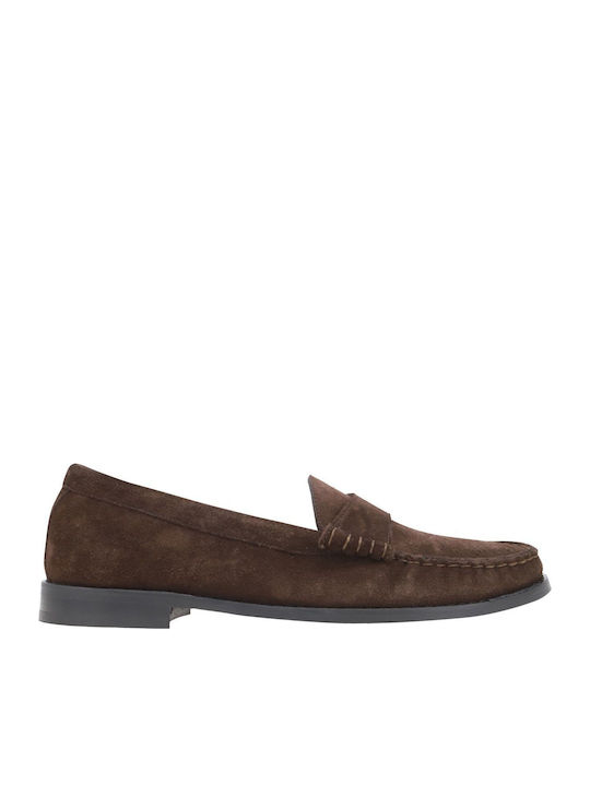 Γυναικεία Loafers σε Καφέ Χρώμα