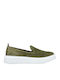 Women's Moccasins in Khaki Color