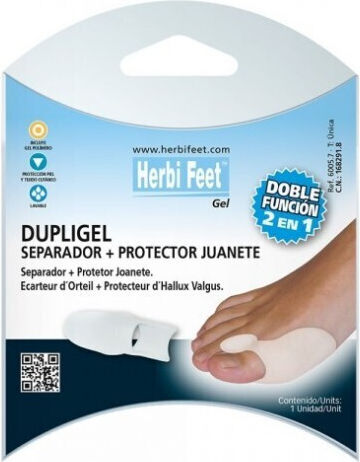Herbi Feet Degetelor din Silicon pentru Tălpi