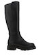 Leather Women's Boots Black