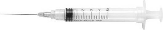 Rays Light Insulin Syringe Without Needle 30G 0.5ml 1 Pieces