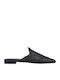 Flat Mules σε Μαύρο Χρώμα