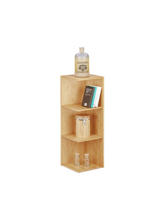 Corner Bookcase Brown 85.5x29x29 cm