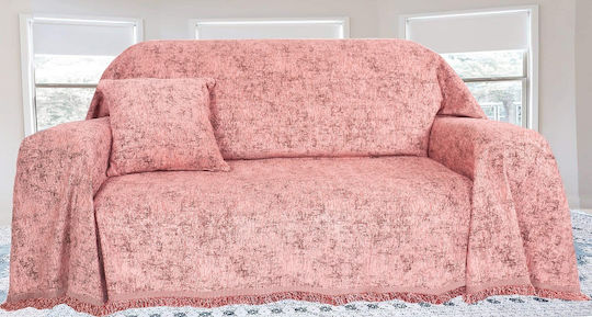 Mc Decor Cuvertură Pentru Canapea 2 Locuri 180x250cm Roz