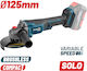 Bormann Pro BBP3650 Τροχός 125mm Μπαταρίας Brushless 20V Solo