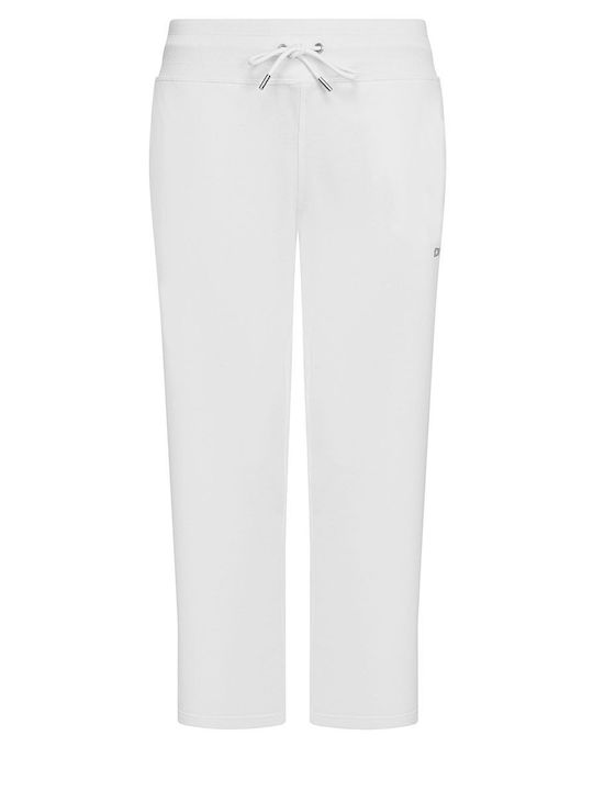 DKNY Долнище на анцуг Бял