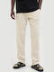 Men's Trousers Relaxed Fit Ecru