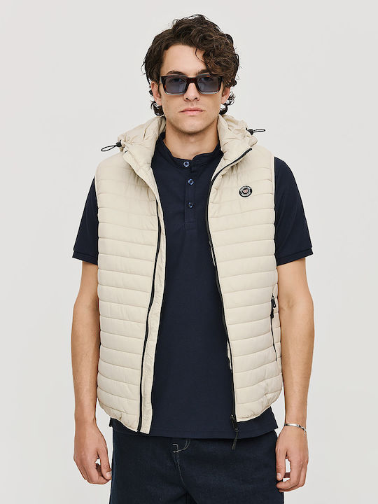 Brokers Jeans Sleeveless Jacket White