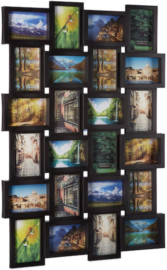 Ramă Foto 59 X 86 X 2.5 Cm Colaj 24 Fotografii Dimensiuni Diferite Negru Ramă Foto 59 X 86 X 2.5 Cm Colaj 24 Fotografii Dimensiuni Diferite Negru