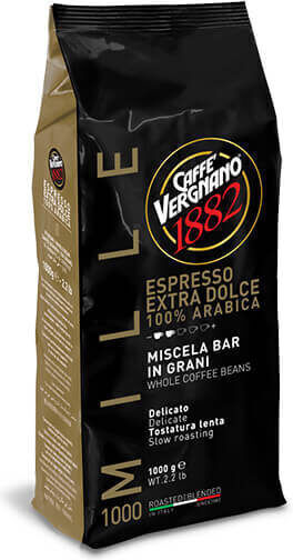 Caffe Vergnano 1882 Καφές Espresso Arabica Dolce σε Κόκκους 1kg
