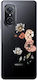 Huawei Nova 9 Se Lady Flowers Transparent Silicone TPU Case