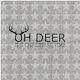 Decoupage-Serviette Oh Deer Silber 1 Stk