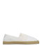 Raffiaville Women's Fabric Espadrilles White