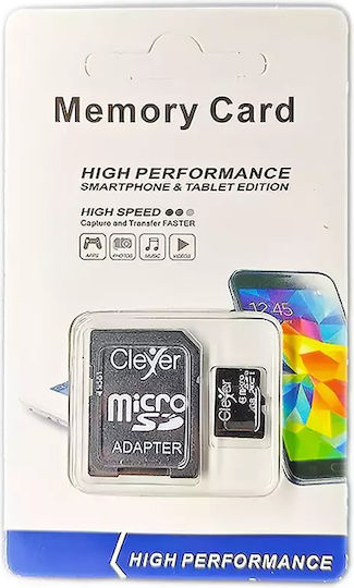 C10-u3 microSDXC 32GB Class 10 80MB/s με αντάπτορα