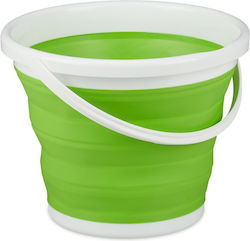 10l Folding Bucket Green Relaxdays 10l Folding Bucket Green Relaxdays