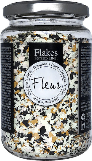 Πολύχρωμες Διακοσμητικές Νιφάδες 200gr Fleur Flakes Tiger-eye 14049