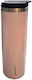 Guzzini Glas Thermosflasche Rostfreier Stahl Pink