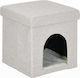 Cat House Removable Lid Cream