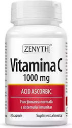 Zenyth Βιταμίνη C 1000mg Pure 30 κάψουλες
