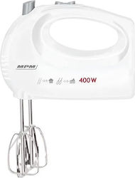 MPM Μίξερ Χειρός 400W Λευκό