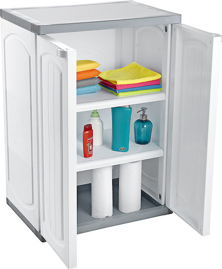 Double Door Wardrobe Plastic 60x41x84cm