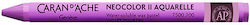 Caran D'ache Wax Crayon Watercolor Neocolor II Purple Violet 10 Pieces