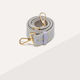 Coccinelle Cotton Logo Strap Pastel Blue Γαλάζιο