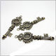 Cheie din metal bronz antic 86mm