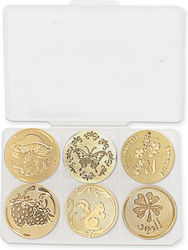 Hidden Grove Stamperia Wax Seal Stamp Set 6 Pieces