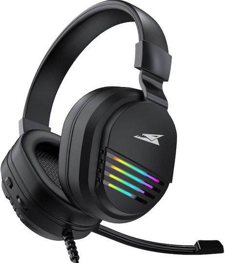 Barracuda Pearl Black Over Ear Gaming Headset with Connection 2x3.5mm / USB