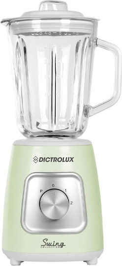 DictroLux Mixer Mit Glas Kanäta 1,5 l 1000W Grün 060193