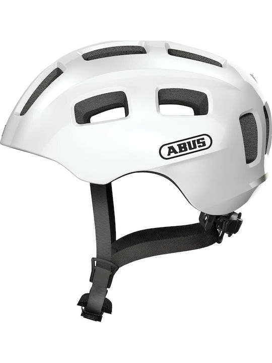 Abus Youn-i 2.0 White Bicycle Helmet Kids Size S