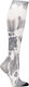 Nurse Mates Calf High Graduated Compression Socks 12-14 mmHg Gray