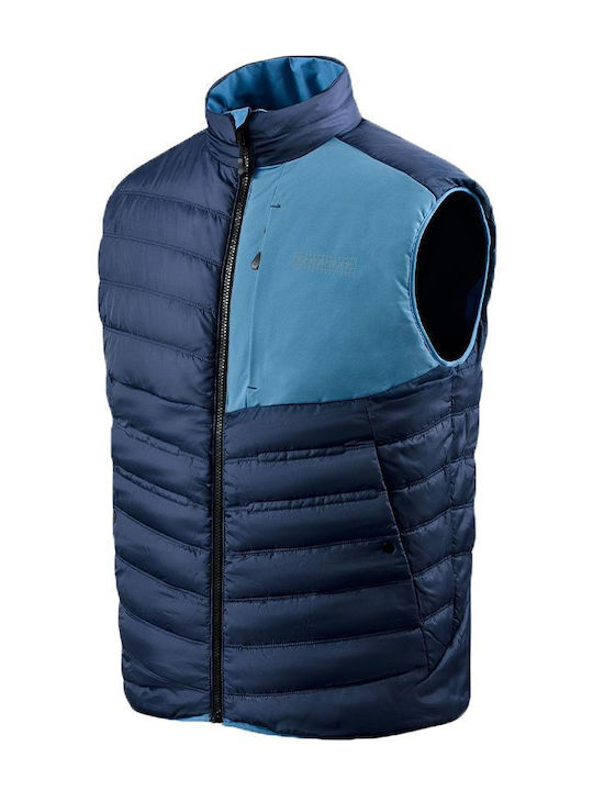 Rev'IT Finley Sommer Herren Motorradweste Softshell Blau