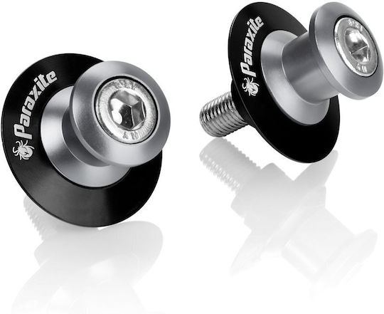 Paraxite Swingarm Spools Bobbins M10 X1.25 Silver