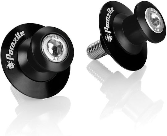 Paraxite Swingarm Spools Bobbins M10 X1.25 Black