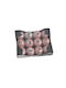 Dekorative Äpfel 5,5 cm Metallic Pink 12 Stk