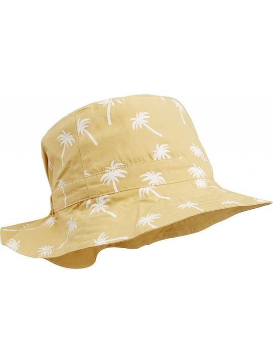 Liewood Kids' Hat Bucket Fabric Palms Jojoba Ye...