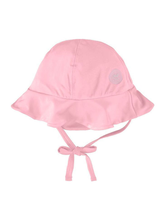 Kinderhut Eimer Stoff Sonnenschutz Rosa