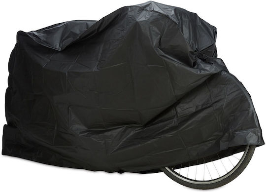 Husă pentru bicicletă/scooter Relaxdays impermeabilă 200 x 115 cm neagră 65g/m²