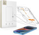 Tech-Protect Quick Set+ Tempered Glass 2τμχ Μαύρο (iPhone 17e / 16e / 14 / 13 / 13 Pro)