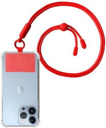 Zanae Necklace Lace Mobile Red