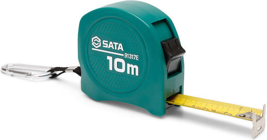 Sata Tape Measure with Auto-Rewind 10m