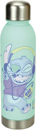 Gim Lilo & Stitch Kunststoff Kinder Trinkflasche Stitch Thermos mit Schraubverschluss Auslaufsicher Stitch 750ml