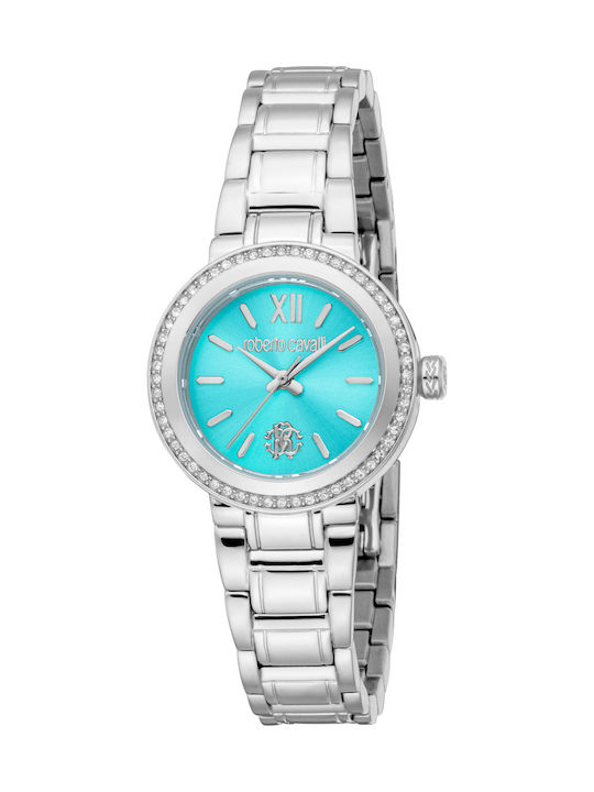 Roberto Cavalli Women's Watch with Silver Metal...