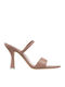 Leather Sandals Beige